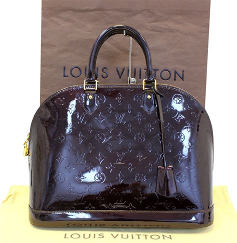 louis vuitton alma vernis pm|louis vuitton alma gm monogram.